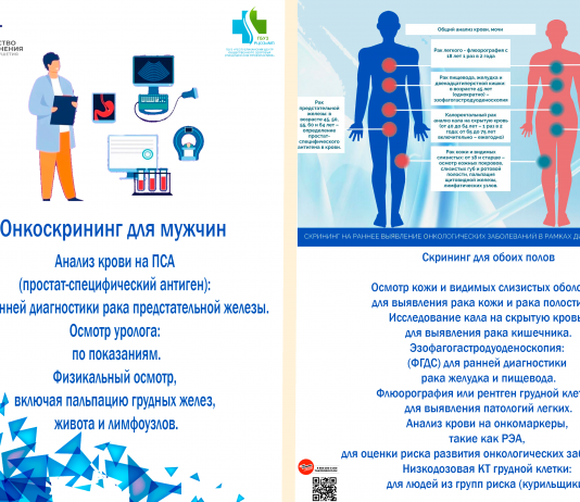 Онкоскрининг мужчин и женщин