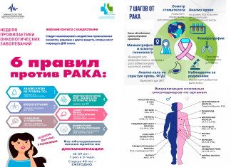 Неделя профилактики онкологических заболеваний